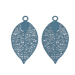 430 Stainless Steel Filigree Pendants&nbsp;STAS-S108-01A