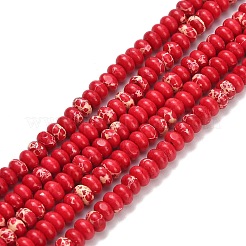 Synthetic Imperial Jasper Beads Strands&nbsp;G-L635-A09-4x2mm-01