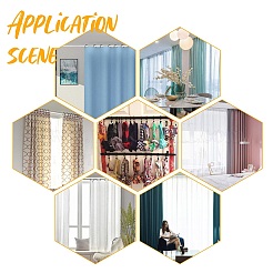 4 Colors Iron Window Curtain Circle&nbsp;IFIN-GA0001-32