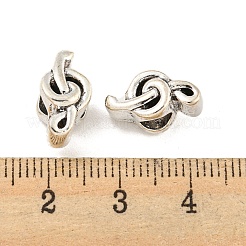 Rack Plating Alloy European Beads&nbsp;FIND-B034-35AS