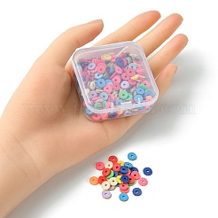 1 Strand Handmade Polymer Clay Beads Strand&nbsp;CLAY-YW0001-85