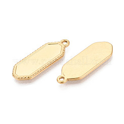 304 Stainless Steel Pendant Cabochon Settings&nbsp;STAS-N108-66G