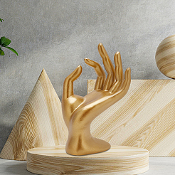 Resin Mannequin Hand Jewelry Display Holder Stands&nbsp;RDIS-WH0009-015