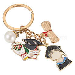 Acrylic & Alloy Enamel Keychain&nbsp;KEYC-TAC00054