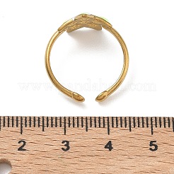 Ocean 304 Stainless Steel Cuff Open Rings&nbsp;RJEW-C166-01B-G
