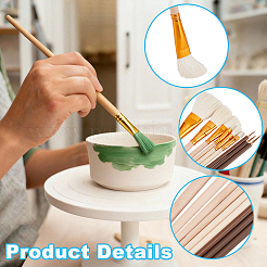 Wool Clay Paint Brush&nbsp;TOOL-NB0002-34