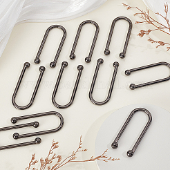 Alloy Bikini Clips&nbsp;FIND-WH0436-99C-B