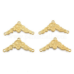 Ion Plating(IP) 201 Stainless Steel Chandelier Components Links&nbsp;STAS-N098-211LG