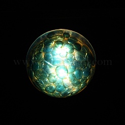 Resin & Epoxy Resin Decor Plate Night Light&nbsp;DJEW-K030-01A