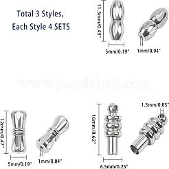304 Stainless Steel Screw Clasps&nbsp;STAS-UN0004-21P
