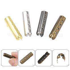 200Pcs 4 Colors Column Alloy Shoelace Buckle Connectors&nbsp;FIND-SP0004-68A
