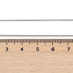 Tarnish Resistant 304 Stainless Steel Snake Chain Necklaces&nbsp;NJEW-F196-14P