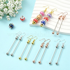3 Pairs 3 Colors Plastic Dangle Earrings&nbsp;EJEW-YW0001-20