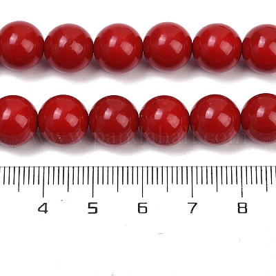 Shell Pearl Beads Strands&nbsp;BSHE-K015-10mm-01-1