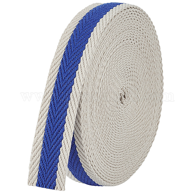 Polyester Striped Ribbon&nbsp;SRIB-WH0029-007C-1