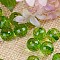 Transparent Acrylic Beads, Round, Dark Sea Green, 18mm, about 150pcs/500g.