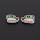 Handmade Polymer Clay Cabochons&nbsp;CLAY-N006-146-4