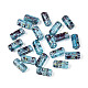 Picasso Transparent Glass Bugle Beads&nbsp;SEED-N010-02J-1