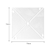 Flower/Smiling Face/Star/Square Acrylic Sheets&nbsp;PW-WG14968-07-1