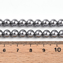 Baking Paint Pearlized Glass Pearl Bead Strands&nbsp;HY-N002-6mm-A01