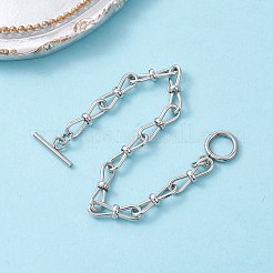 304 Stainless Steel Infinity Link Chains Bracelets for Women&nbsp;BJEW-JB12756