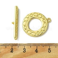 Eco-Friendly Brass Toggle Clasps&nbsp;KK-A204-21G