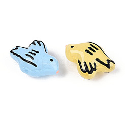 Handmade Lampwork Enamel Beads&nbsp;LAMP-T023-22M