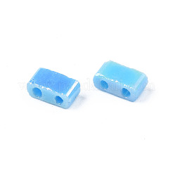 2-Hole Opaque Glass Seed Beads&nbsp;SEED-N004-002-B01