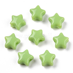 Opaque Acrylic Beads&nbsp;MACR-T047-01-21