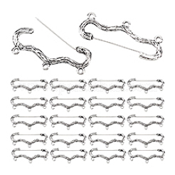 30Pcs Tibetan style Alloy Chandelier Component Links&nbsp;FIND-PH0022-77