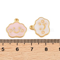 304 Stainless Steel Enamel Pendants&nbsp;STAS-A135-14G