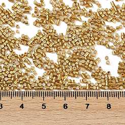 Electroplate Glass Seed Beads&nbsp;SEED-H003-08F