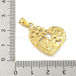 304 Stainless Steel Pendants&nbsp;LS-STAS-O009-02B-G