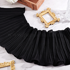 4 Yards Polyester Pleated Elastic Lace Ribbon&nbsp;OCOR-FG0001-79A