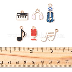 30Pcs 6 Styles Alloy Enamel Charms&nbsp;FIND-FS0003-99