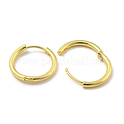Brass Hoop Earrings&nbsp;EJEW-L211-08F-G