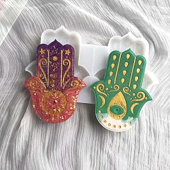 Hamsa Hand DIY Pendant Silicone Molds&nbsp;HAMS-PW0001-04