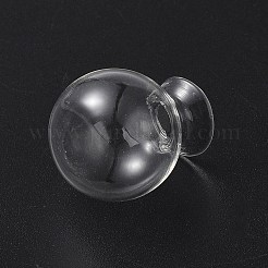 Glass Vase Miniature Flowerpot Ornaments&nbsp;AJEW-WH0434-06B