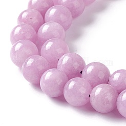 Natural White Jade Imitation Kunzite Beads Strands&nbsp;X-G-I299-F03-10mm