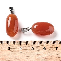 Natural Agate Dyed Pendants&nbsp;G-Q016-03F