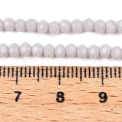 Opaque Solid Color Imitation Jade Glass Beads Strands&nbsp;EGLA-A044-P2mm-D19