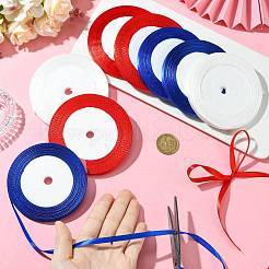8Rolls 3 Colors Single Face Satin Ribbon&nbsp;OCOR-FS0001-08