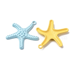 Spray Paint Alloy Pendants&nbsp;FIND-H060-01F