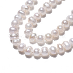Natural Cultured Freshwater Pearl Beads Strands&nbsp;PEAR-N013-04C