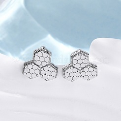 Brass Stud Earrings&nbsp;EJEW-D288-10P