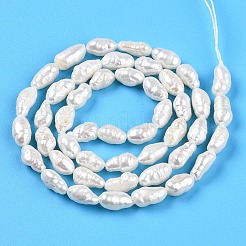 Natural Cultured Freshwater Pearl Beads Strands&nbsp;X-PEAR-N014-04H