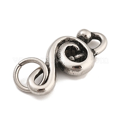 304 Stainless Steel Pendants&nbsp;STAS-A112-09AS