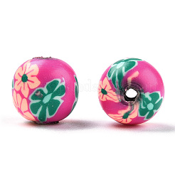 Handmade Polymer Clay Beads&nbsp;CLAY-T020-39D