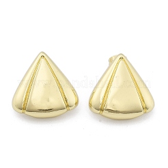Brass Stud Earrings for Women&nbsp;EJEW-U035-07G