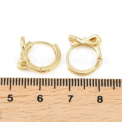 Brass Hoop Earrings&nbsp;EJEW-D348-15G